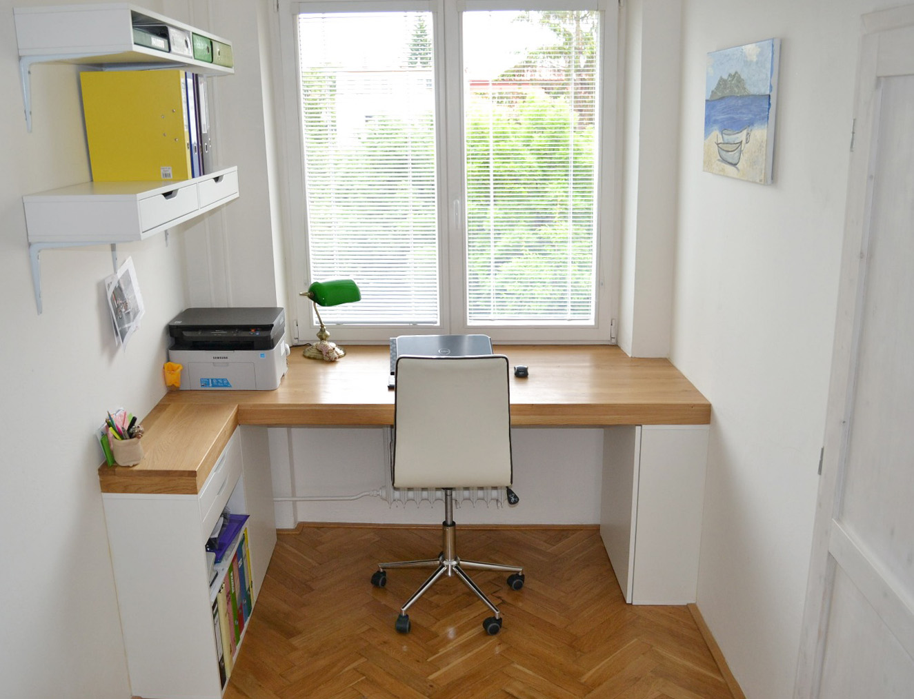 Interiér bytu 3+kk, Vršovice