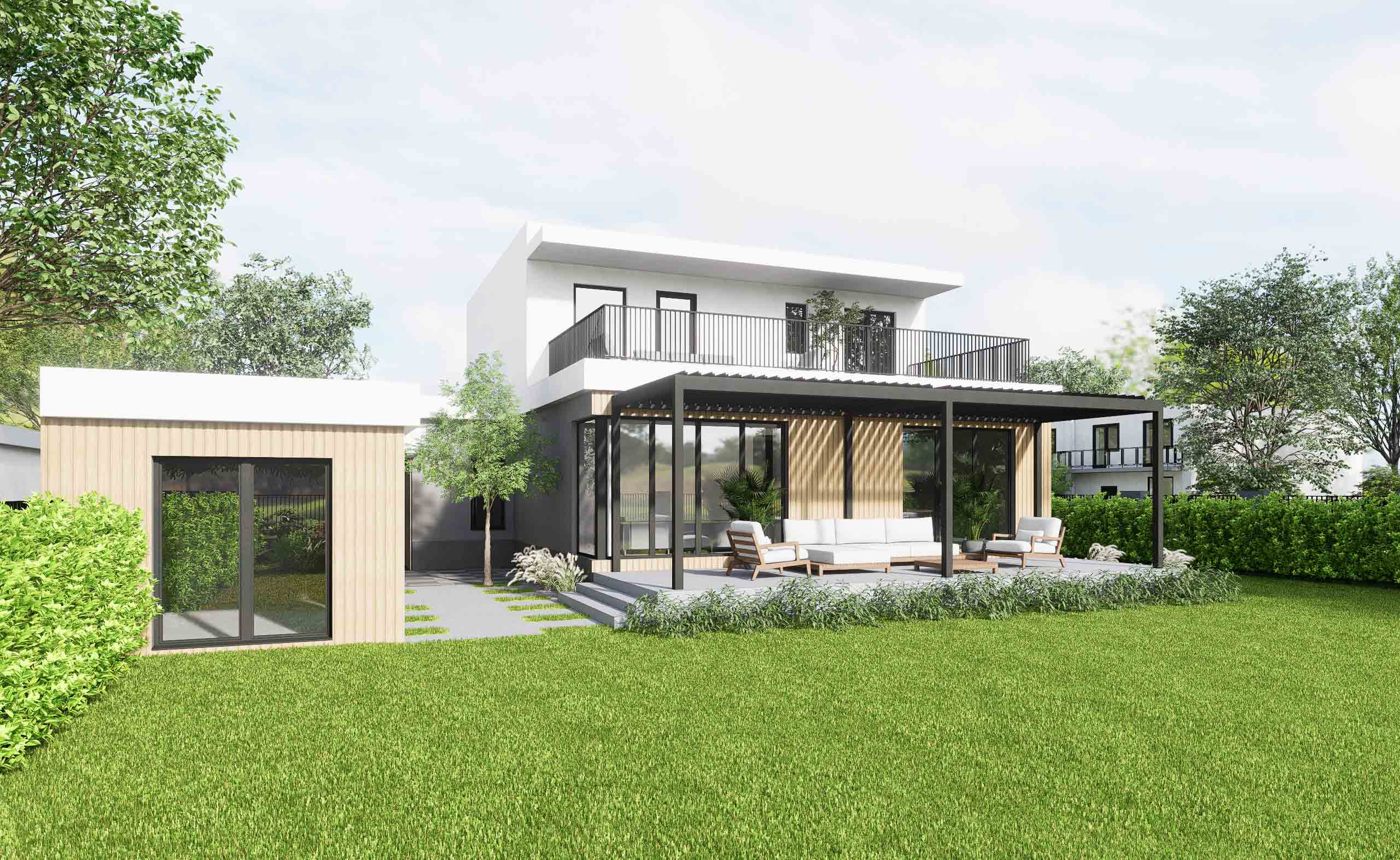 Přestavba rodinného domu, Praha 11