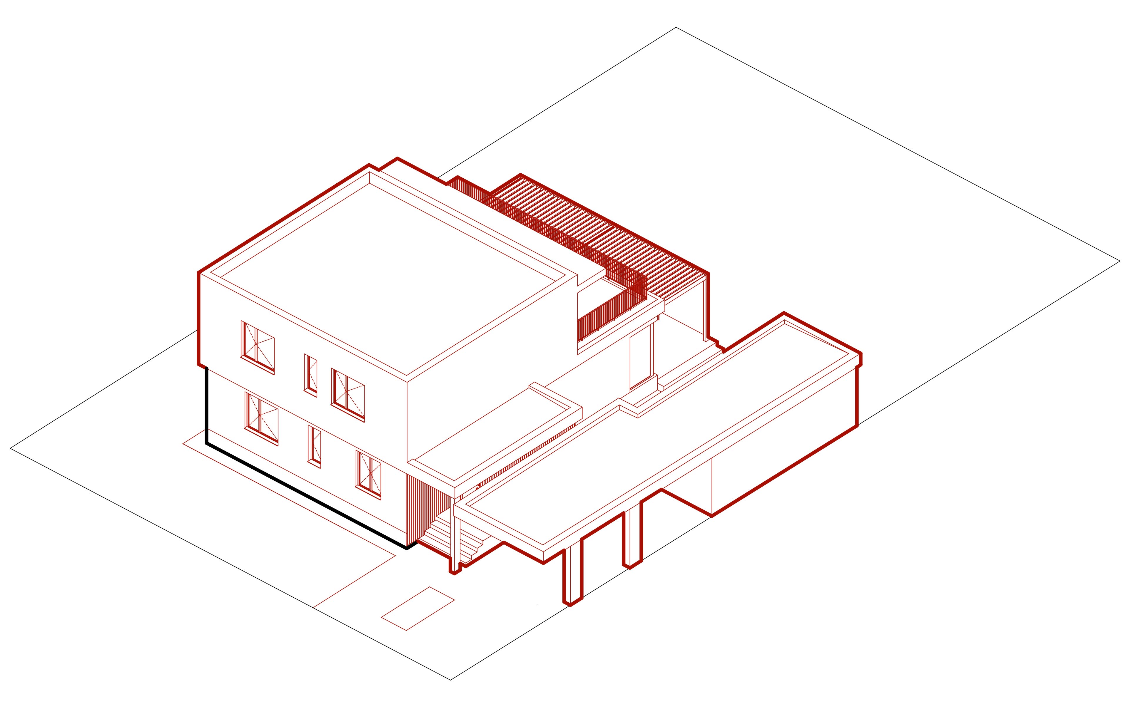 Přestavba rodinného domu, Praha 11
